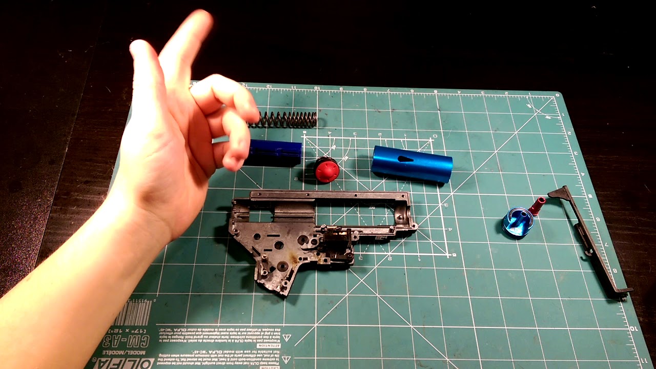 Czas na Airsoft #27 Budowa i tuning Gearboxa - część 3