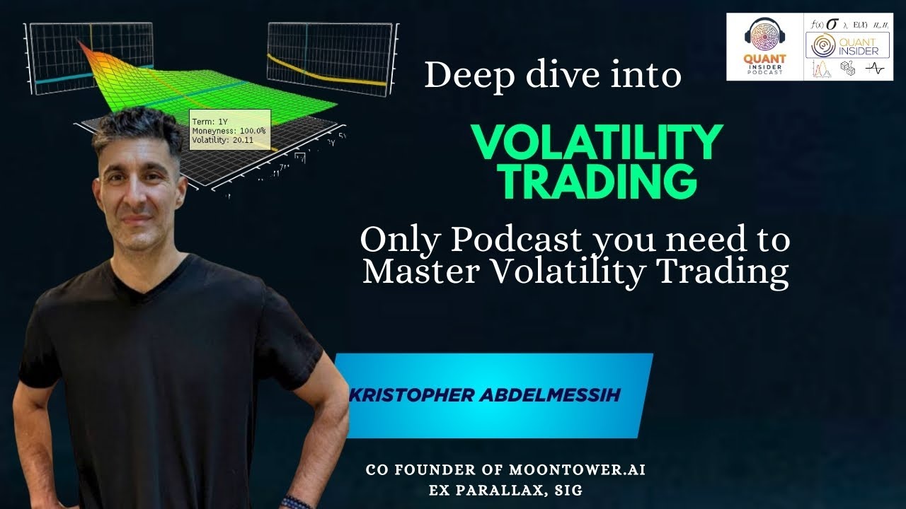 Quant Insider Podcast Deep Dive into Options & Vol Trading ft Kris Abdelmessih founder @moontower-ai