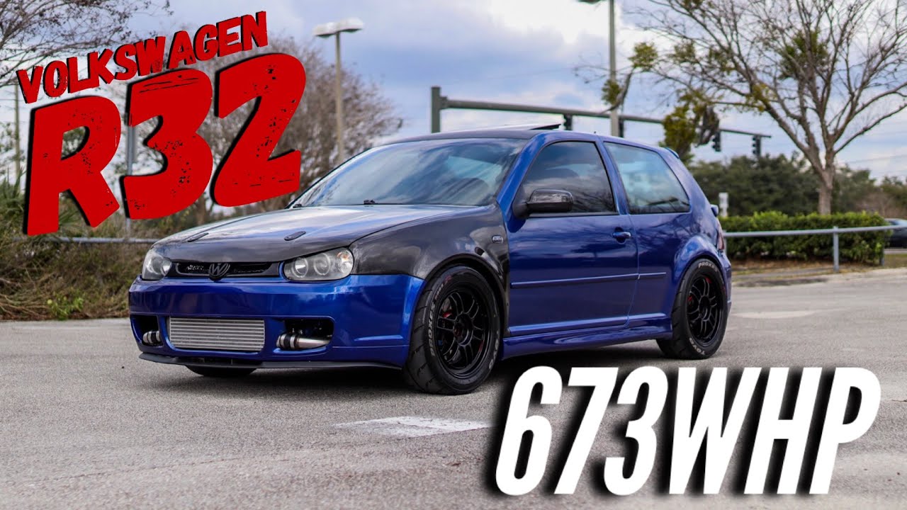 673WHP VOLKSWAGEN R32 TURBO 