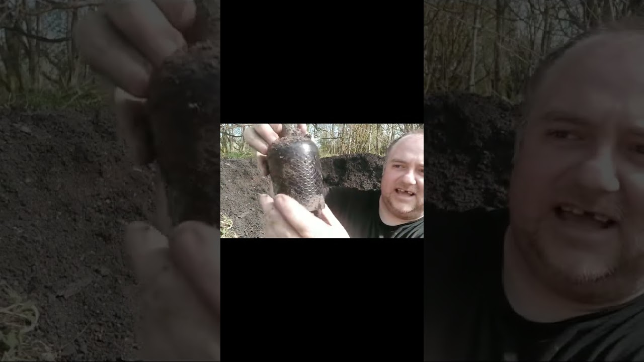 Lysol poison bottle found Mudlarking & bottle digging Scotland