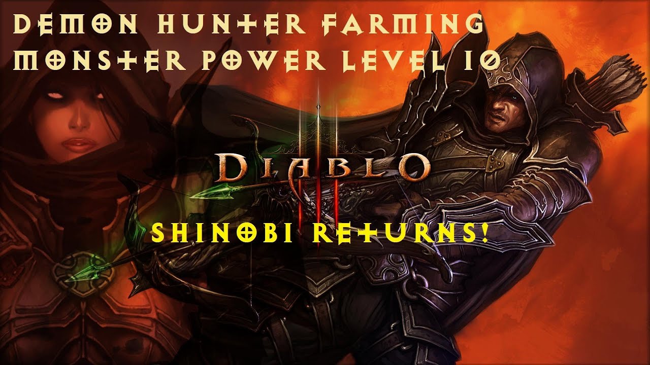MP10 Demon Hunter Montage in Diablo 3 - ShiNoBi Returns!