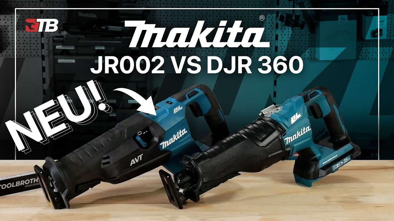 ⚔️ DUELL DER SÄBEL! NEUE 40V MAKITA AKKU RECIPROSÄGE JR002G vs DJR360 | ALLE Infos vor VERKAUFSSTART