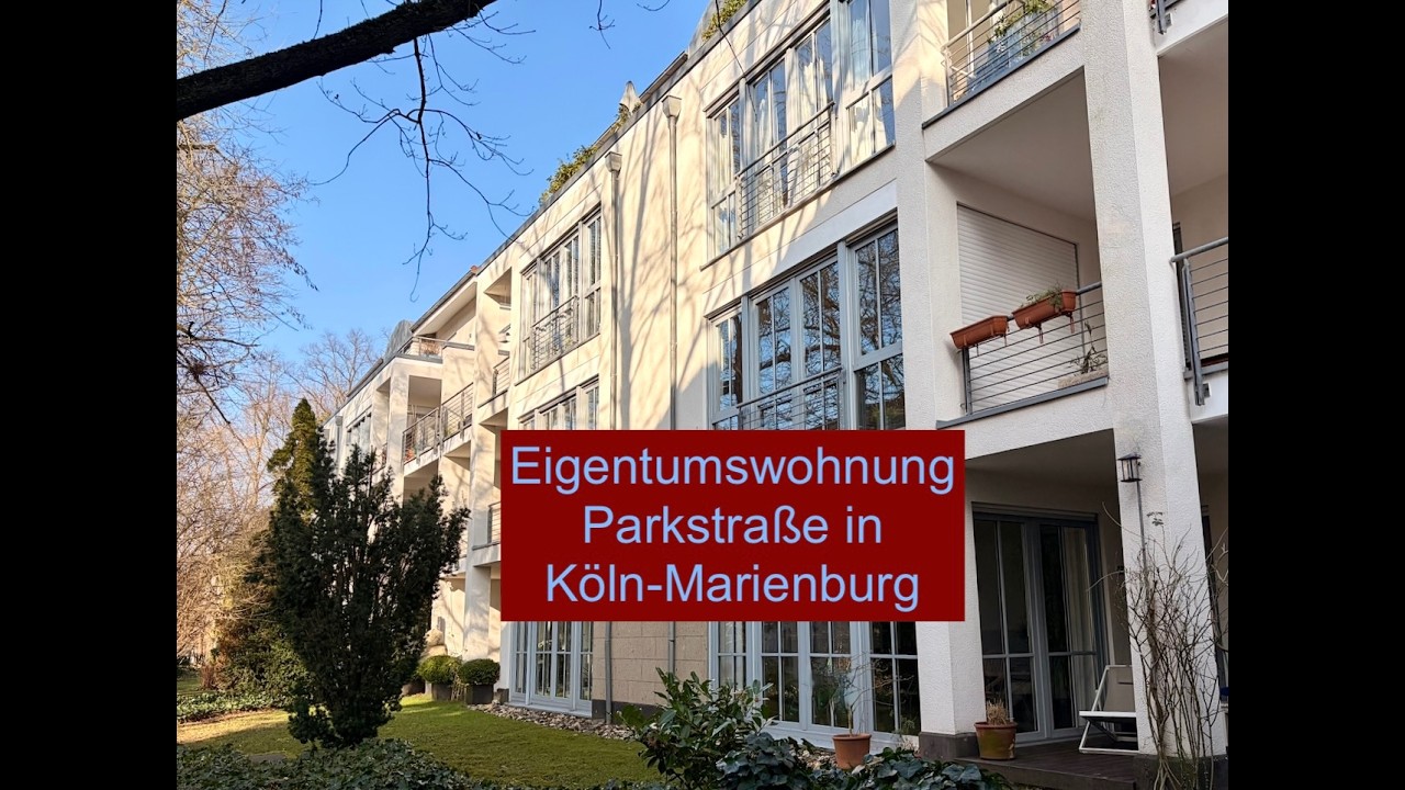 Eigentumswohnung - Parkstraße in Köln-Marienburg