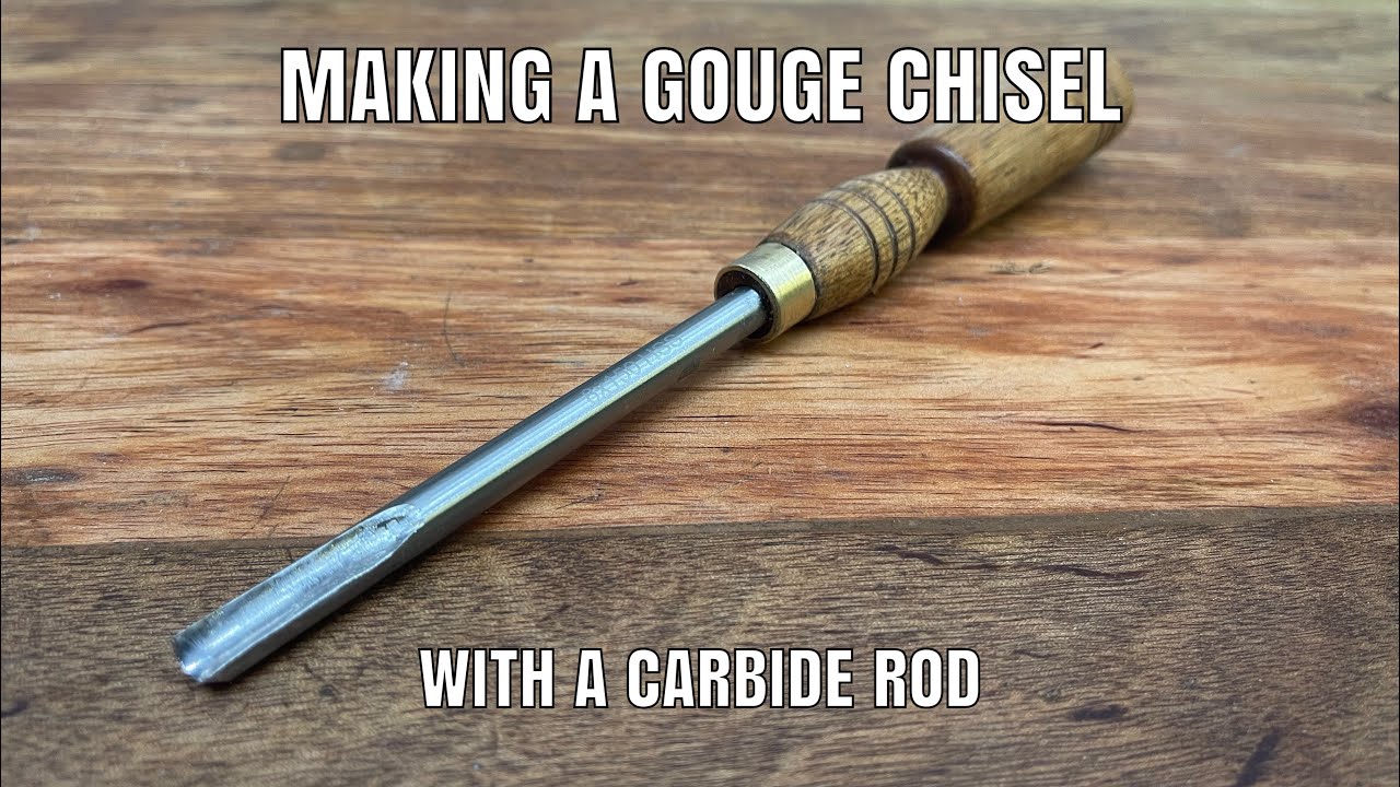 A carbide gouge chisel (part 2)