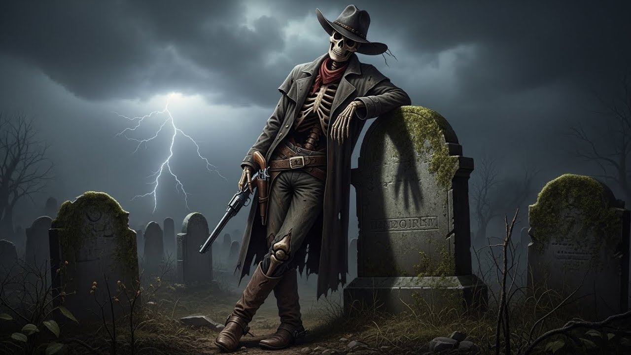 Dark Country Gothic Western Mix | Skull Cowboy Whiskey Vibes 4K