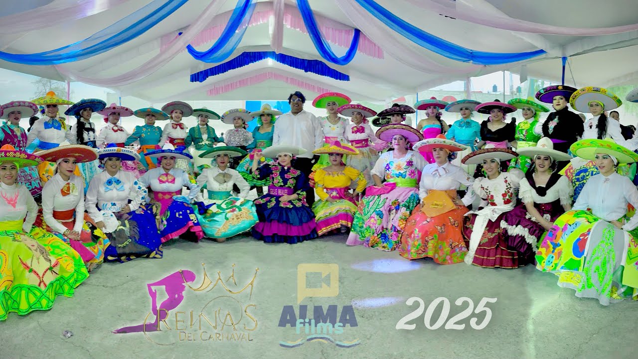 🌸👑 Entrada Reinas del Carnaval 2025 👑🌸 Orquesta Dinastía Olguín 🎷