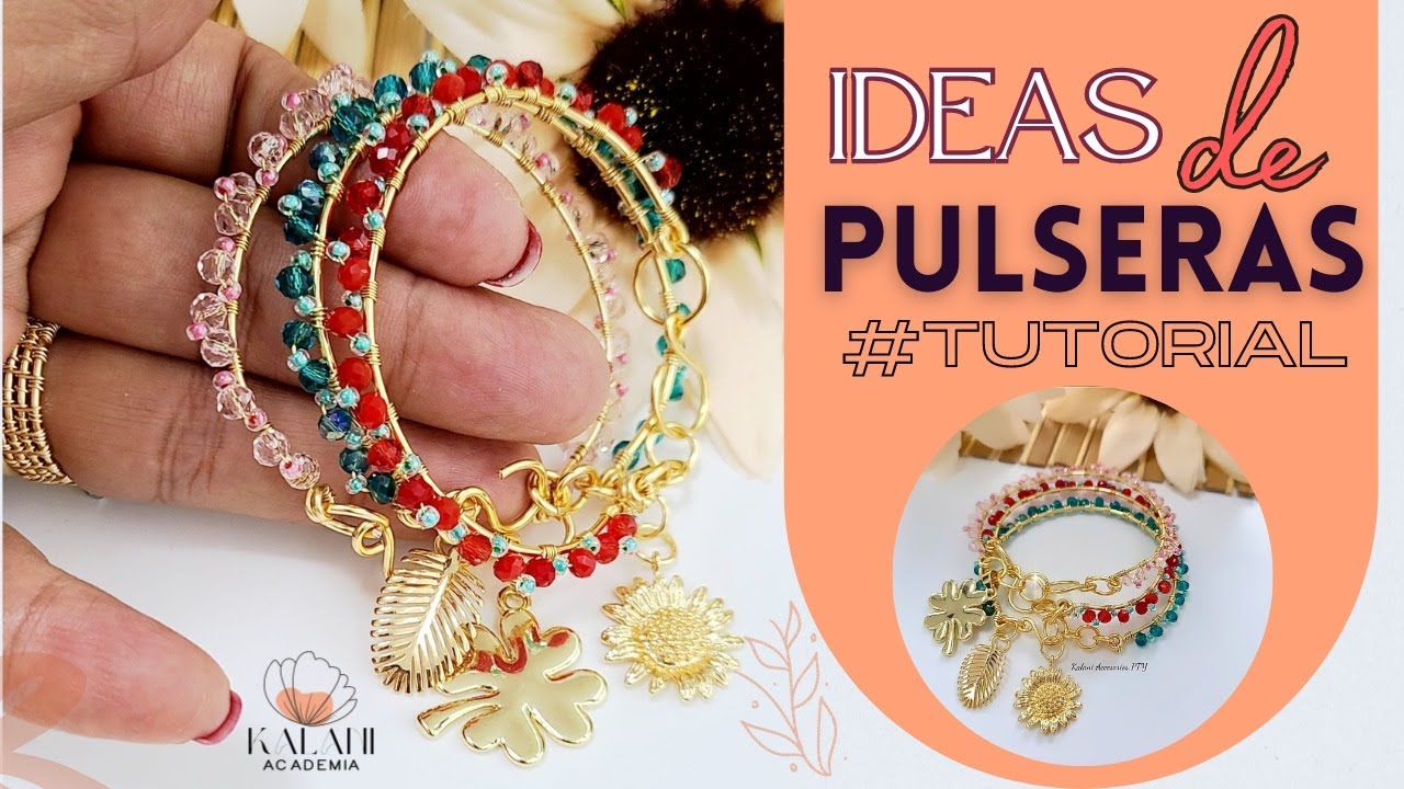 TIPS PARA ELABORAR LAS MÁS LINDAS PULSERAS DE MANERA FÁCIL Y CON POCOS MATERIALES❤🤩