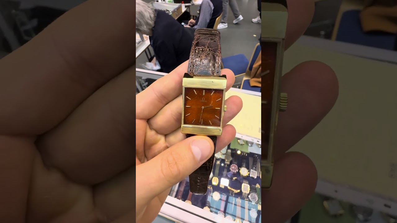 Огромная винтажная Omega &mdash; харизма прошлого и выразительный стиль вне времени.