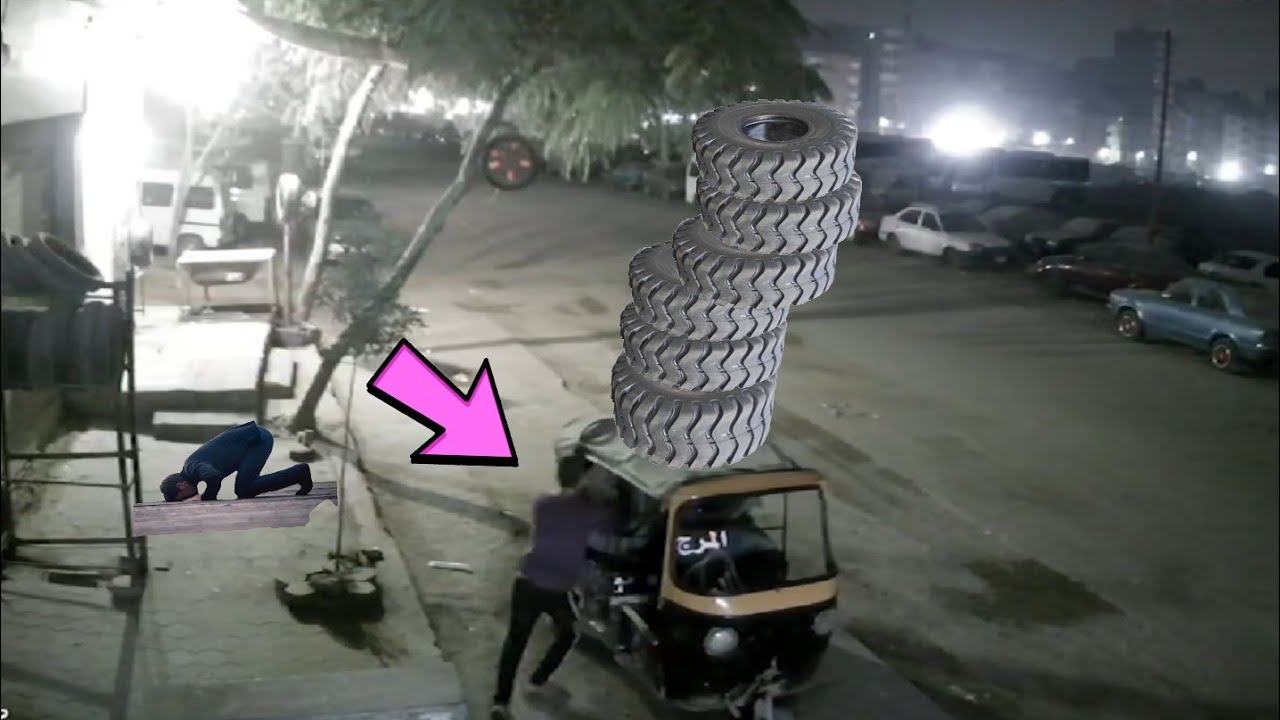 فيديو متداول لحرامي أثناء سرقة رجل يصلي ـ لن تصدق ما حدث ! 😱