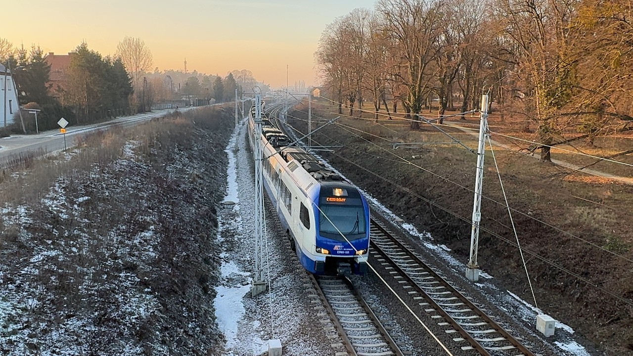 Jadący PKP Intercity