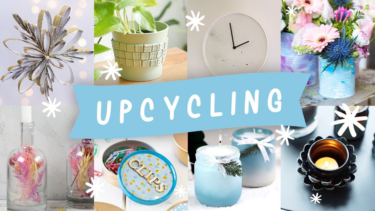 DIY's aus RESTEN! | Upcycling Ideen | Aus Alt mach Neu | Basteln gegen Langeweile | TRYTRYTRY