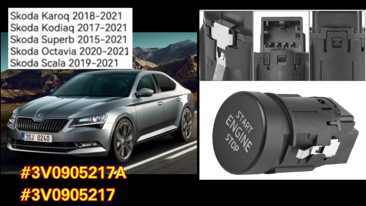 Skoda Superb start-stop düğmesi değiştirme