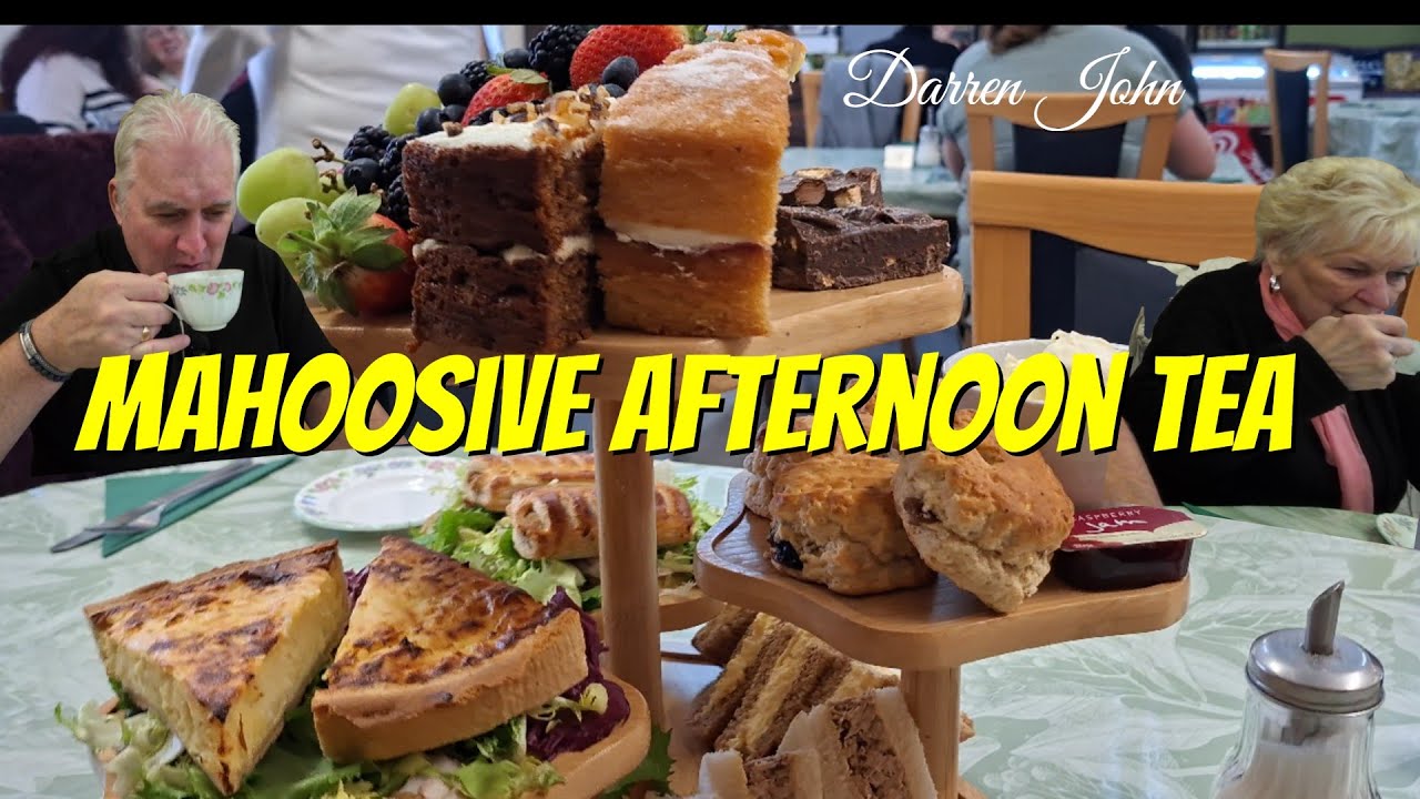 We Had a Mahoosive Afternoon Tea