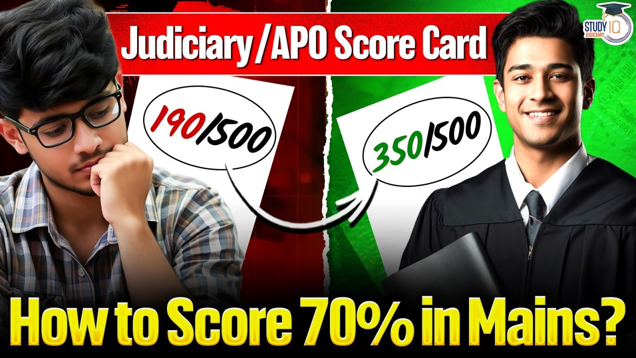 Mains Answer Writing Strategy 2026 | Write Like a Topper | StudyIQ Judiciary
