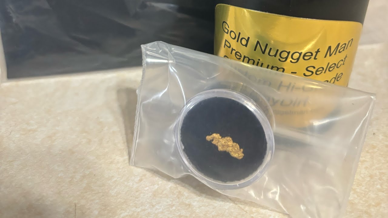 Sept Patreon Appreciation GAW paydirt! Gold Nugget Man 1g jar 🤩