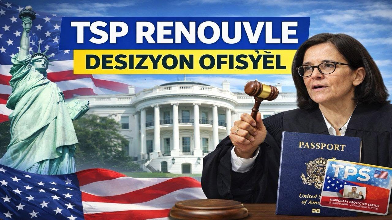 ANMWEYYYY! TSP RENOUVLE, SE KONTANTMAN TOTA #TSP #TSPRenouvle #BonNouvèl #Imigrasyon