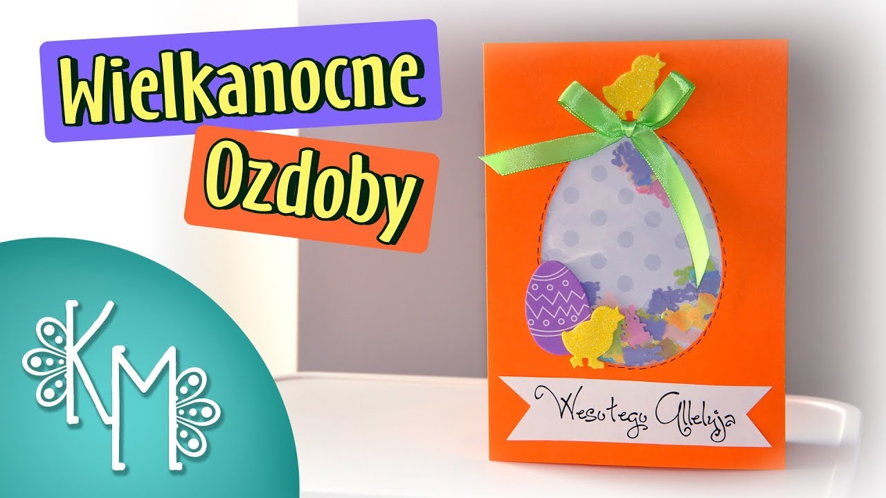 Ozdoby wielkanocne # 6 - Kartka świąteczna