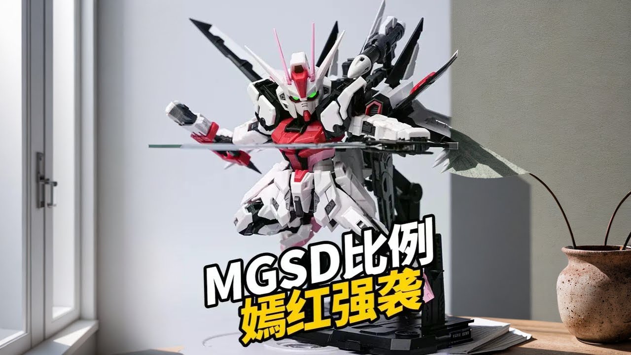財團未出！國產先行！仿MGSD嫣紅強襲？俺豬二師弟 複仇鳥 #抖音模玩同好會 #高達 #高達模型 #大人也要玩玩具 #模型#模型玩具 #國產模玩 #新品分享