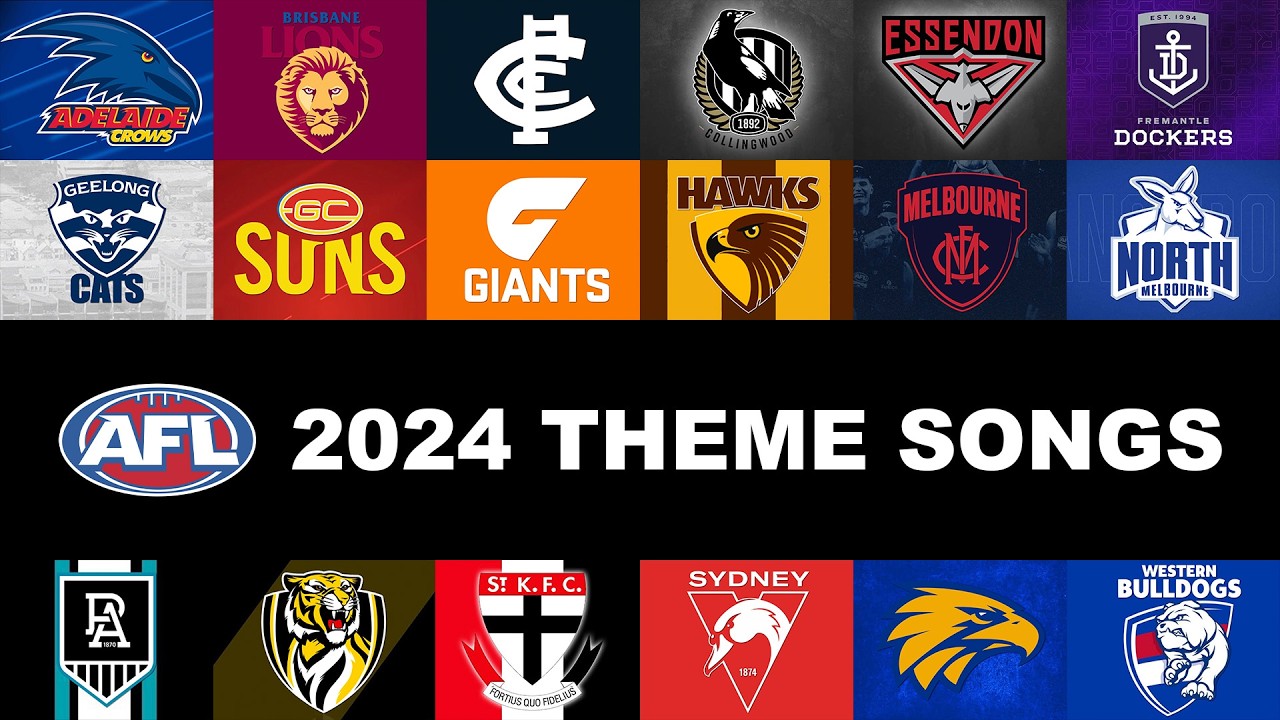 All AFL Theme Songs (2025)