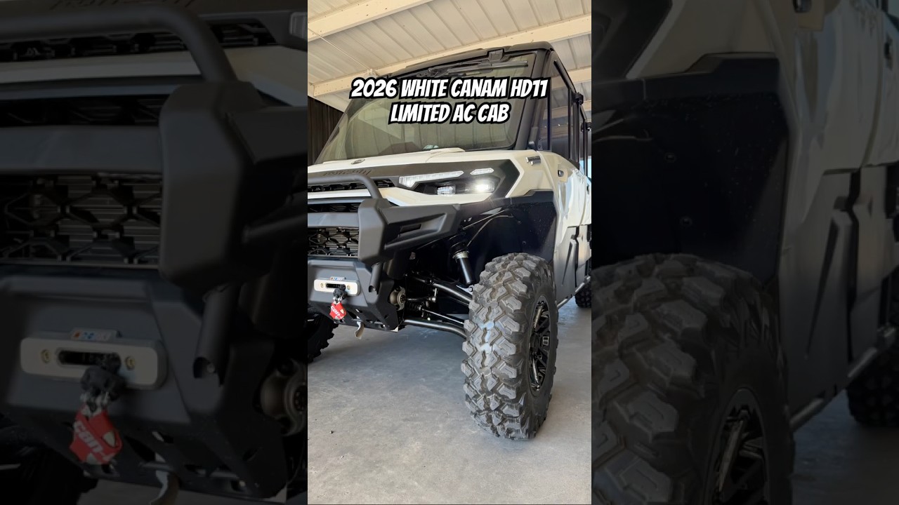 2026 Can-Am Defender HD11 Limited &mdash; Luxury Meets Utility (A/C, Heat, Tech & More!) #canam