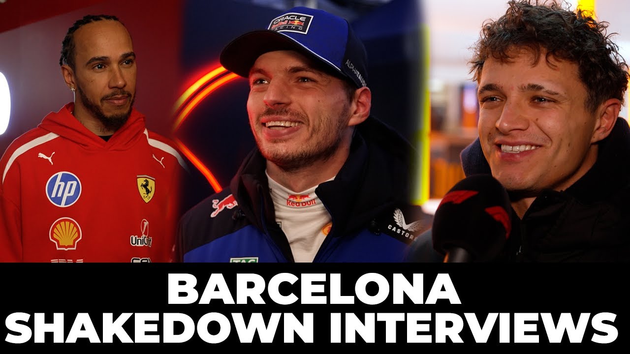 F1 Drivers Interviews DAY 5 Barcelona Shakedown | F1 2026