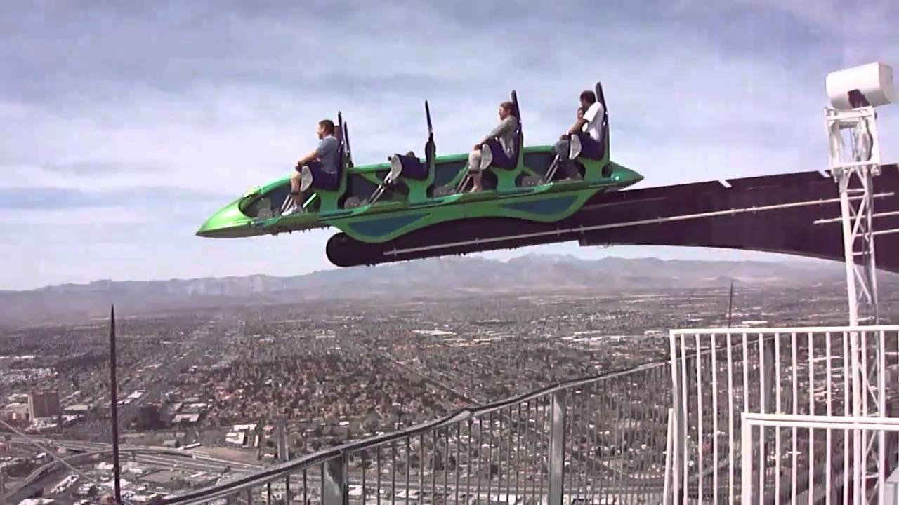 Brinquedo na Torre Stratosfera em Las Vegas - Voc&ecirc; iria ?