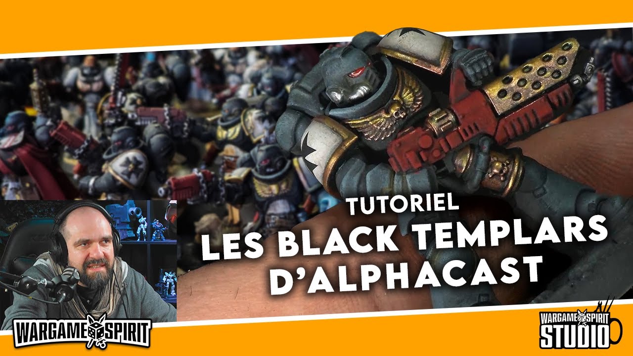 Wargame Spirit Studio - La recette des Black Templars d'@AlphaCast   !