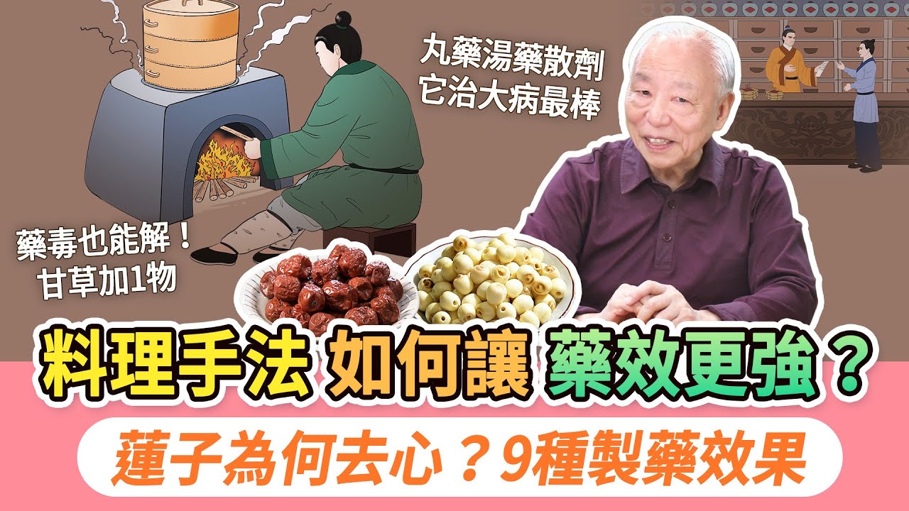 百草變良藥！中藥加點料，竟能增強藥效降低毒性！誰說中藥只是一碗黑湯？丸藥、湯藥、散劑，哪種是你的最愛？它治大病最棒，通經絡調陰陽。神奇製藥法救人無數，吃中藥你該注意什麼｜胡乃文開講Dr.HU_276