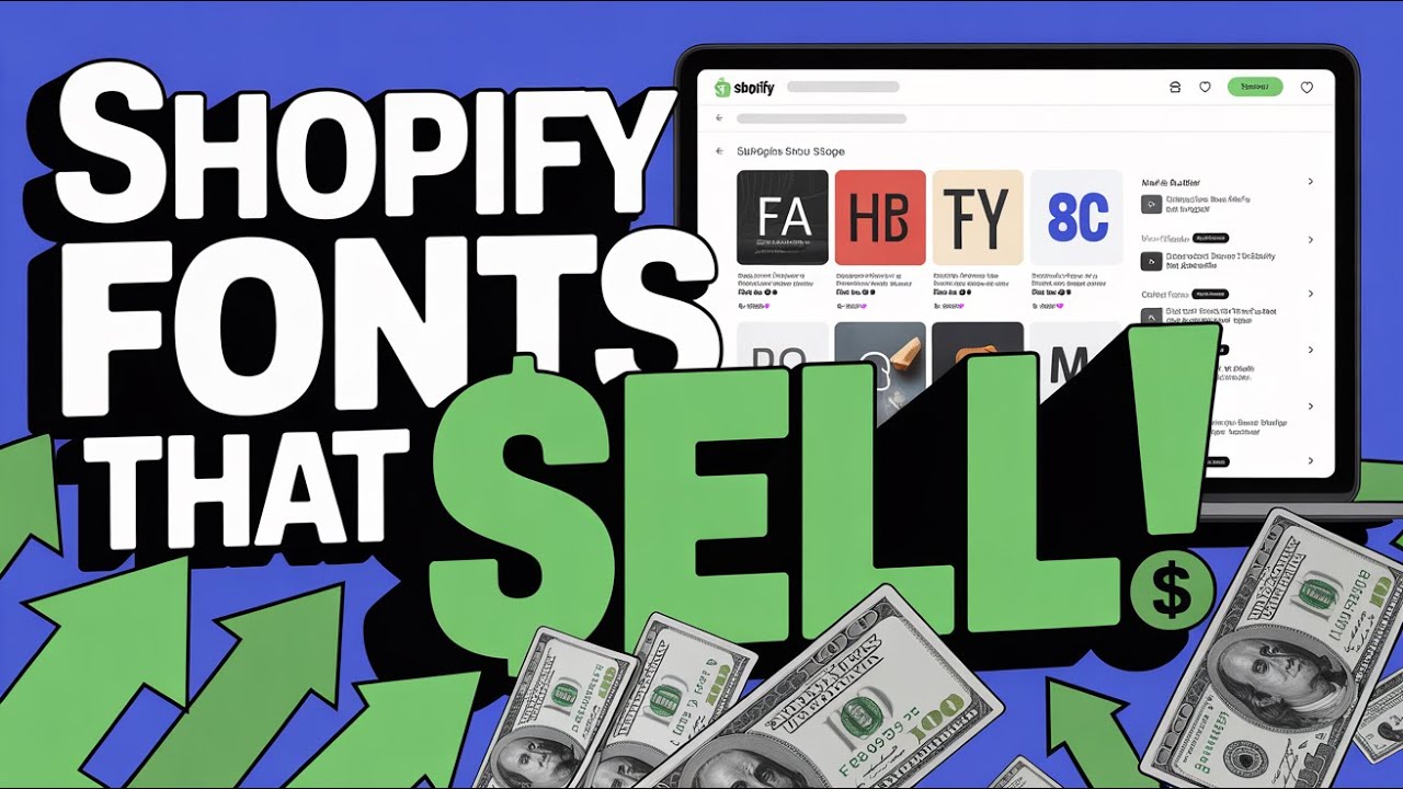 5 Best Fonts for Shopify Stores
