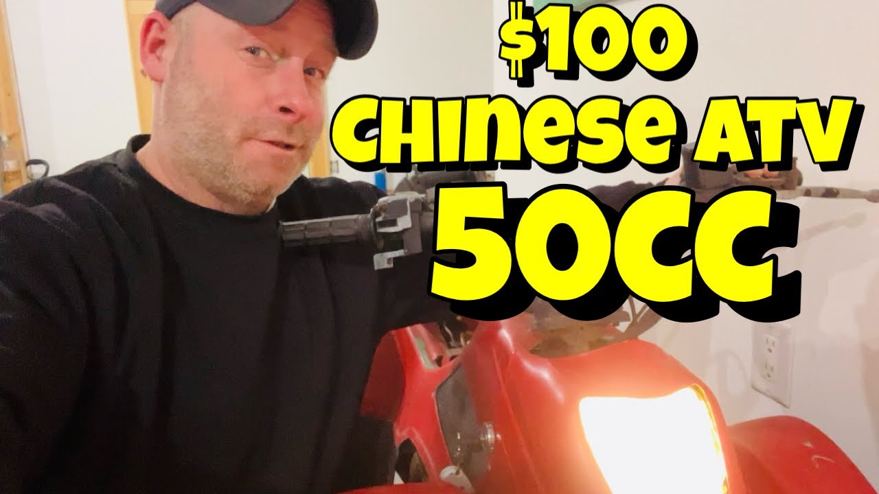 Reviving A 50cc Chinese ATV ( Part 1 )