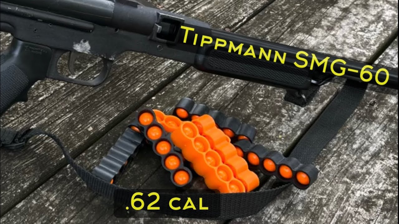 Tippmann SMG-60 Vintage Marker from the 80&rsquo;s.  Still Running Hard!