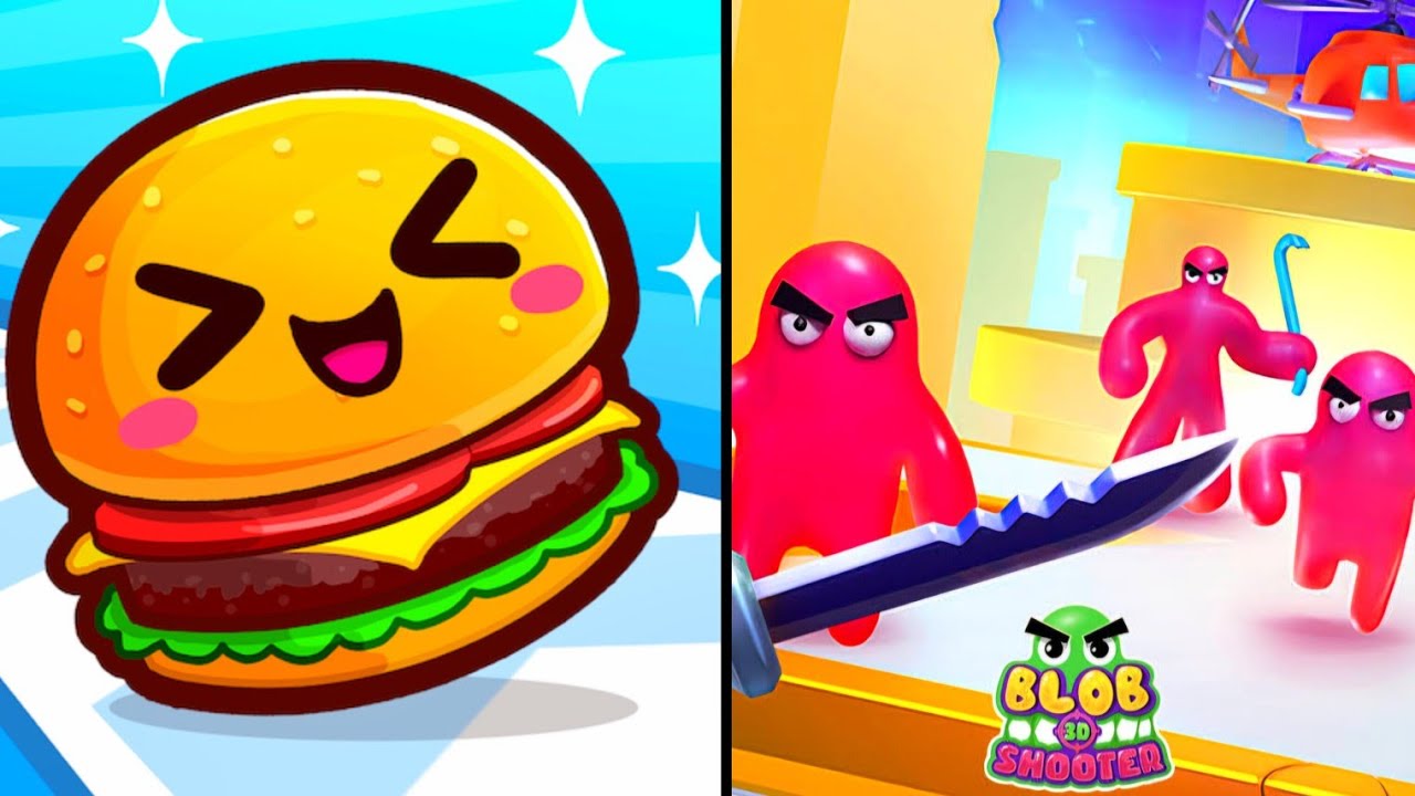 🔥 Foo Run vs Blob Shooter 3D | Hard Level Challange | Full Gameplay 🔥🎮
