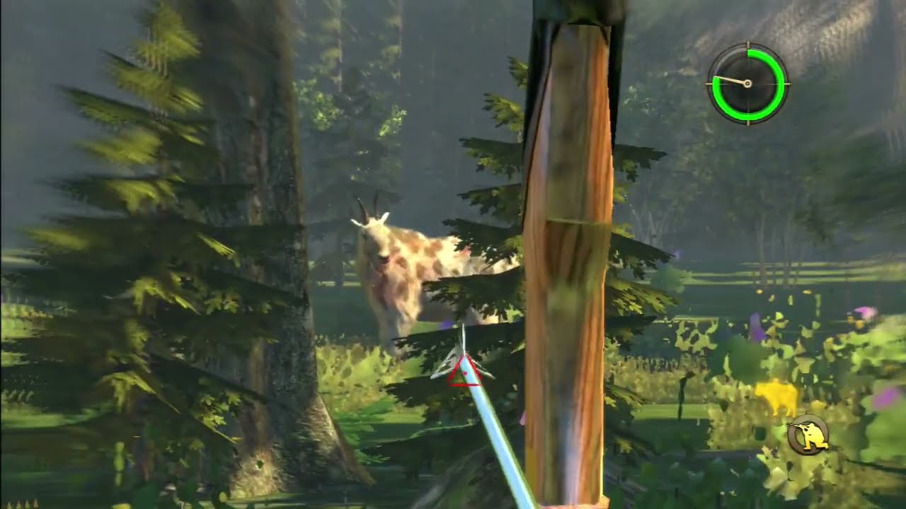 Cabela's Outdoor Adventures (2009, PS3 Version) - Trophy Chase: Recurve Bow V.S. Piebald Goat