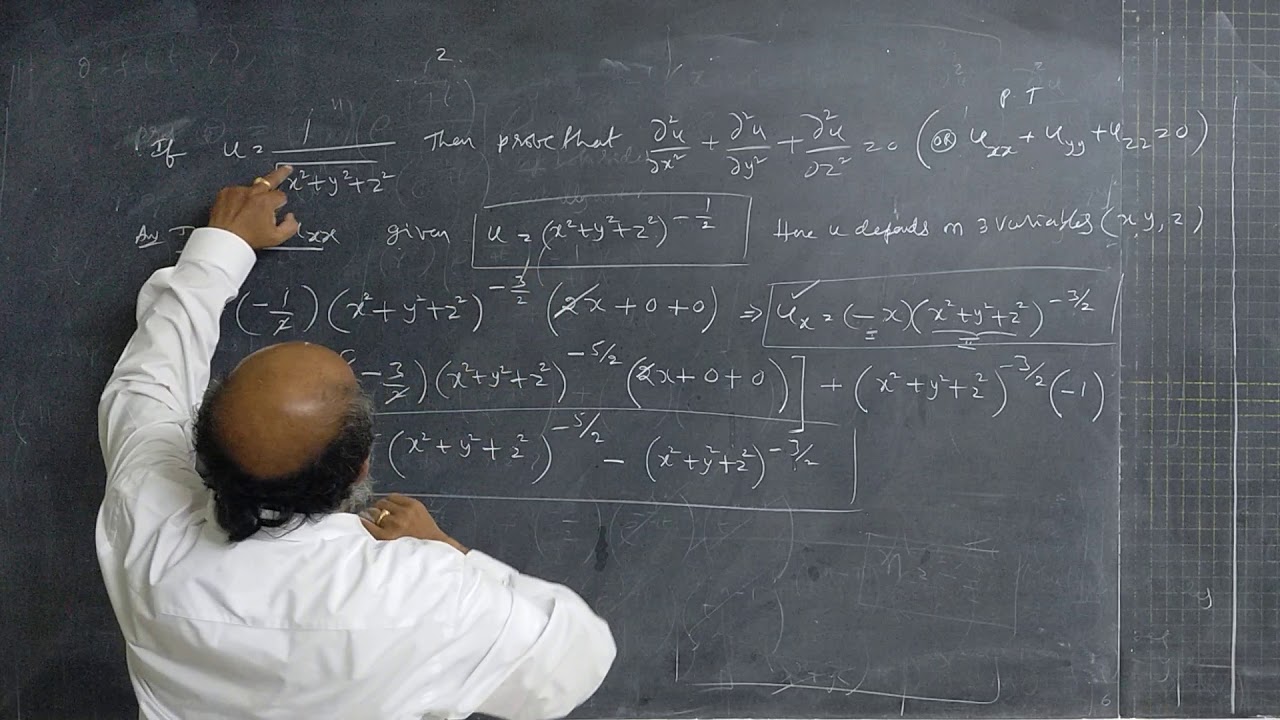 lecture 13 PROBLEMS ON PARTIAL DIFFERNTIATION