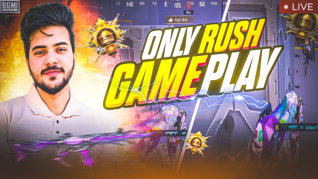 BGMI Live Today 🔴 Solo vs Squad Gameplay | iPhone Live Hindi