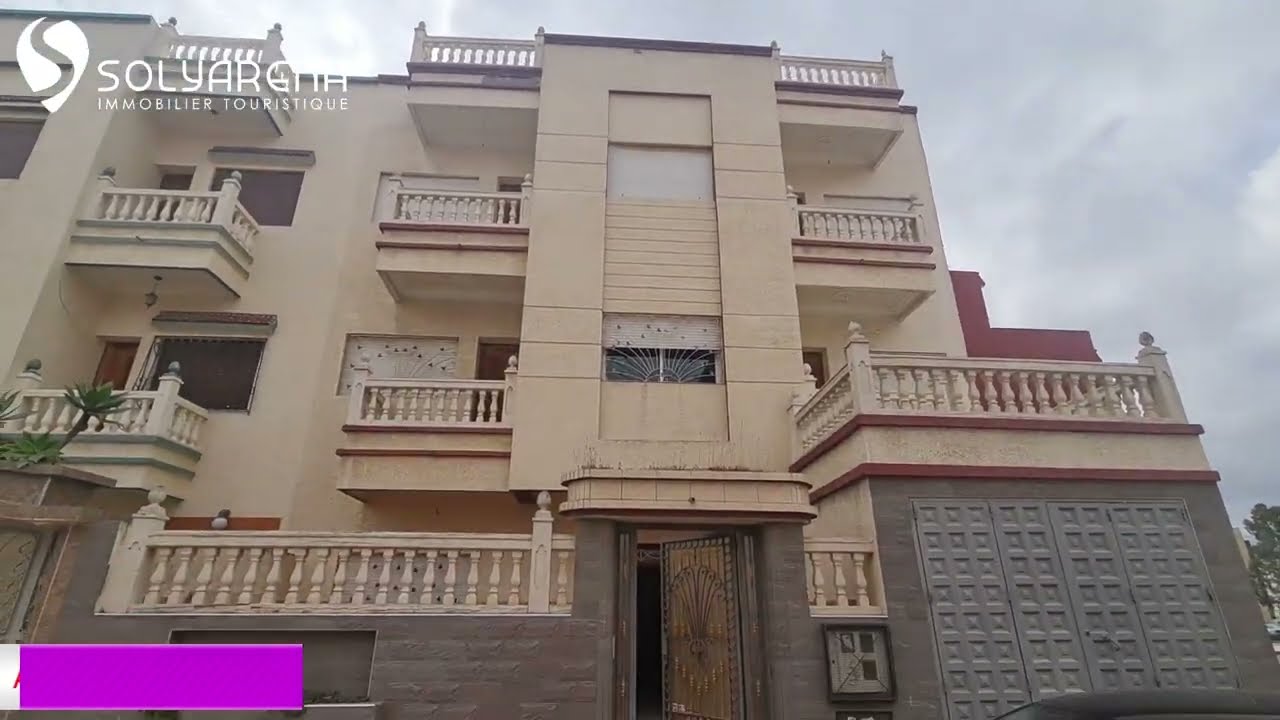 منزل مستقل بحي الولاية، تطوان  يتكون من ثلاث طوابق مساحته 120متر في كل طابق ، قريبة من كل المرافق