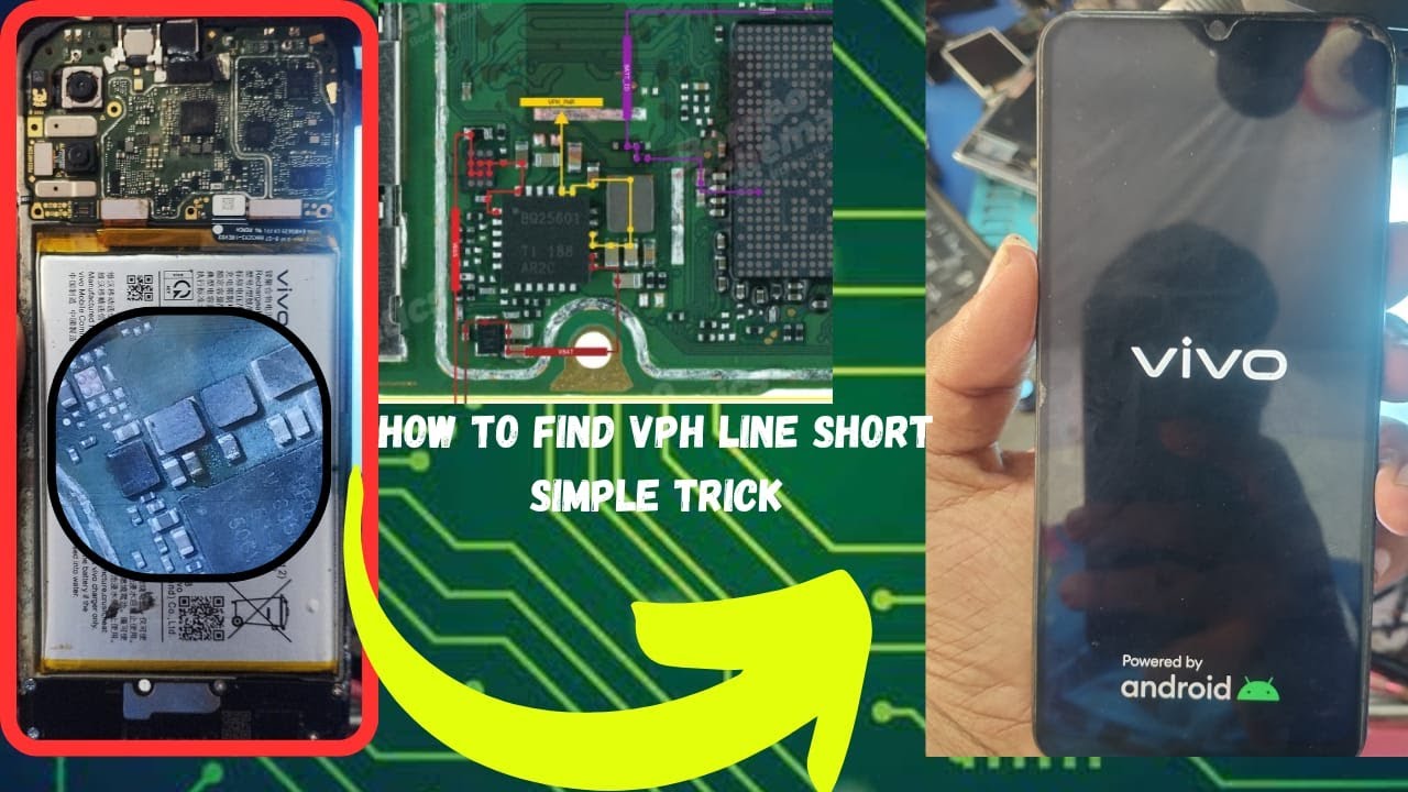 Vivo Y15s Dead Recover | Secondary Line Short Fix | Simple Way | Biswas Mobile Servicing