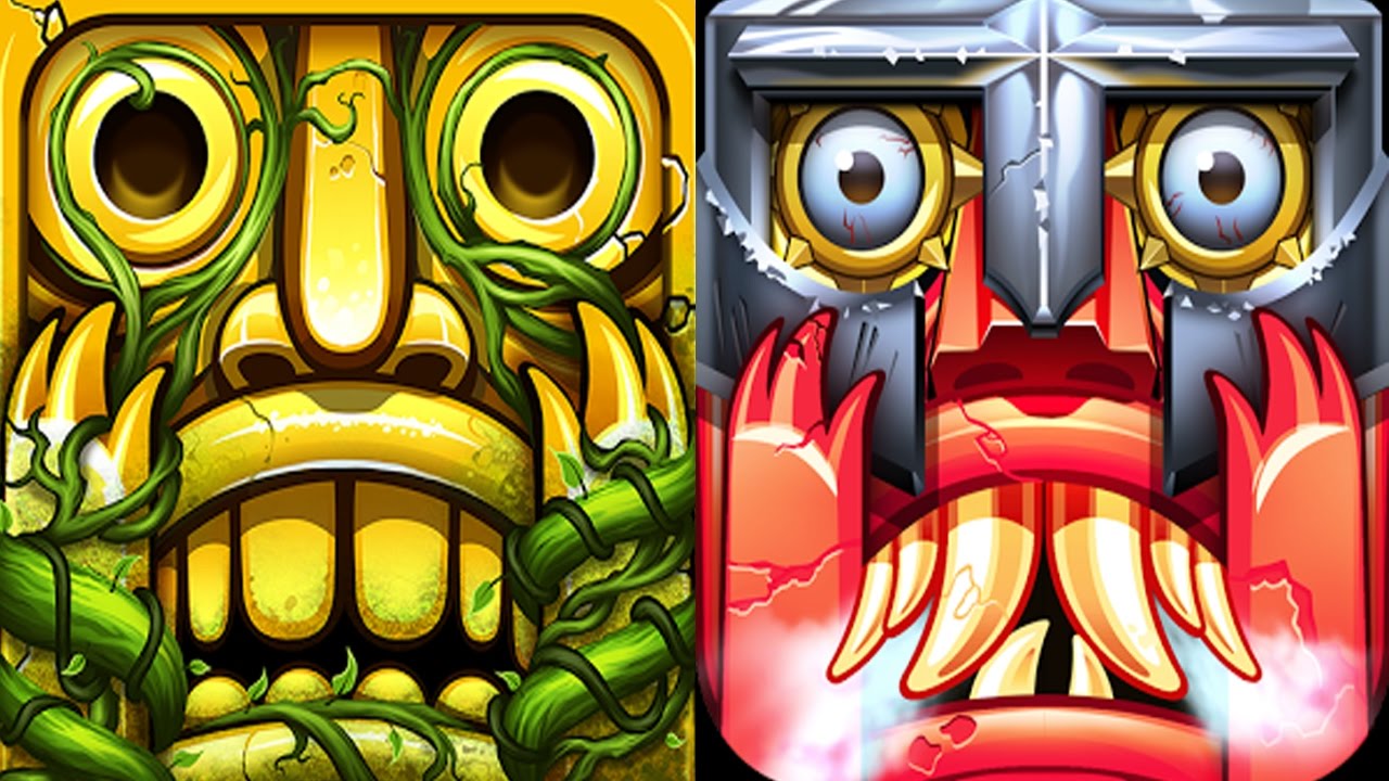 Temple Run 2 Lost Jungle VS Final Run : Snow Temple Android iPad iOS Gameplay HD