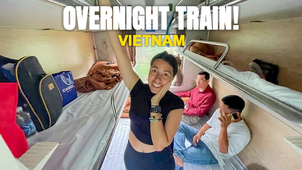SLEEPER TRAIN from Ho Chi Minh to Da Nang 🇻🇳 What are Overnight Train's in Vietnam Like?