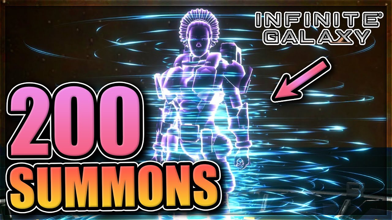 Summoning 200 Crew in Infinite Galaxy [Will we get lucky?]
