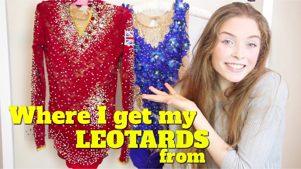 WHERE I GOT MY RIBBON AND BALL RHYTHMIC GYMNASTIC LEOTARDS FROM!