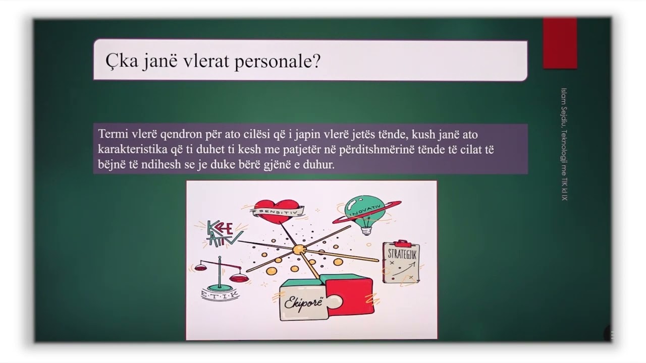 9 10 048 - Java 25 - Teknologji me TIK - vlerat personale dhe vendimmarrja rreth profesionit