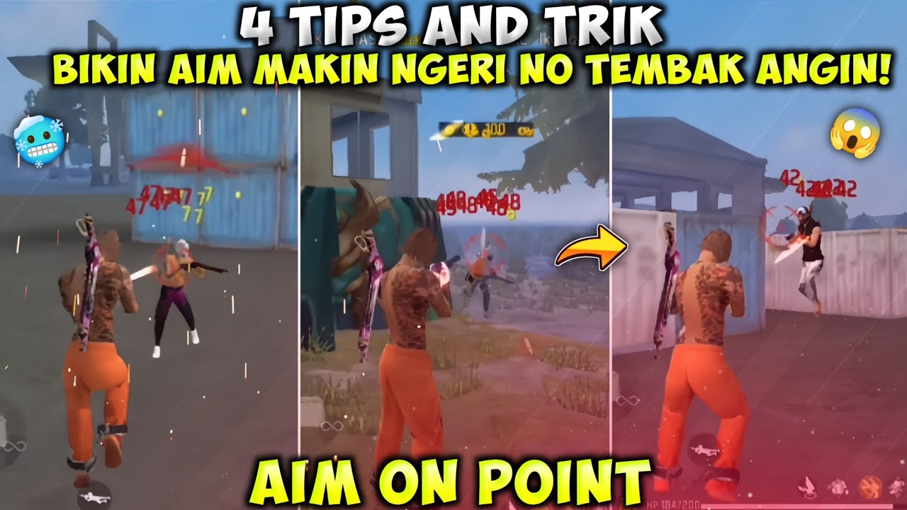 AIM ON POINT EMANG SEPENTING ITU, TIPS AIM ON POINT ALA GW - FREEFIRE