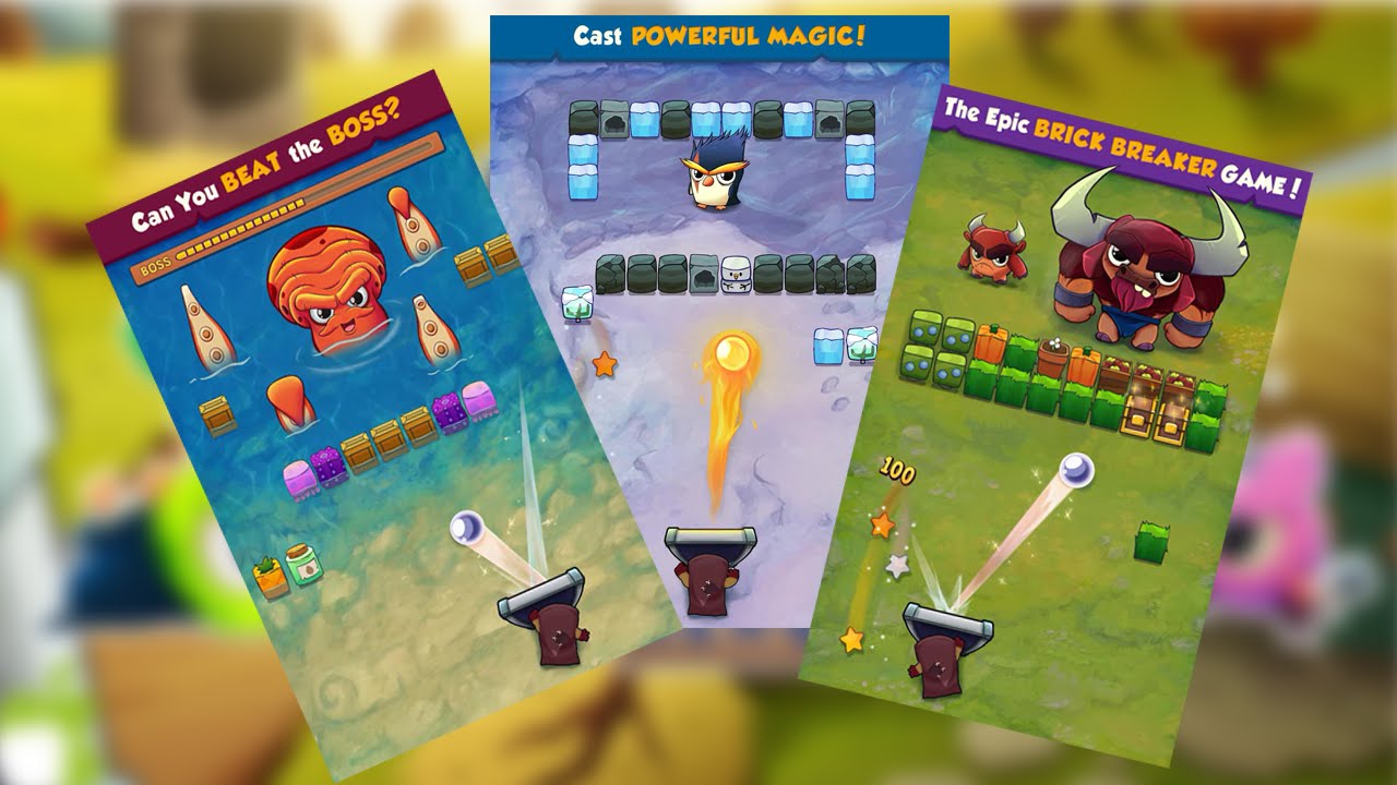 Review Games Android |  Brick Breaker Hero | Apkize.com
