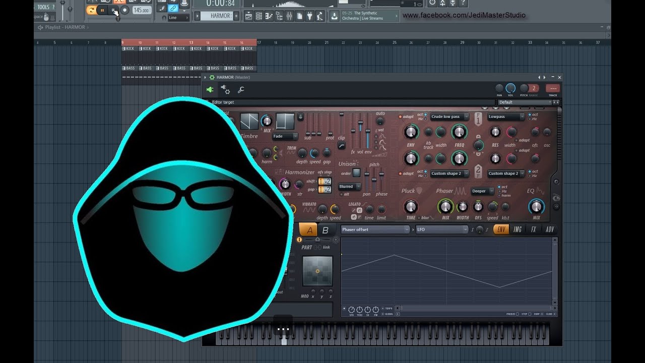 FL Studio TUTORIAL PL - PHASED PSYTRANCE MELODY EFFECT