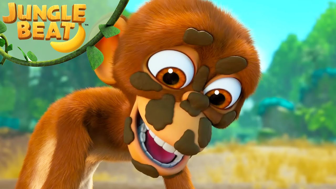 Special Mud Mask | Jungle Beat: Munki & Trunk | Kids Cartoon 2025