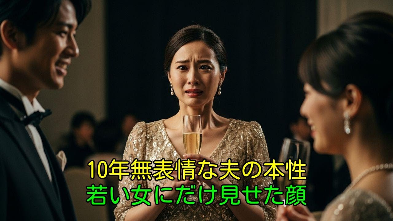 10年一度も笑わない夫。若い女に見せた微笑みで全てが終わった夜