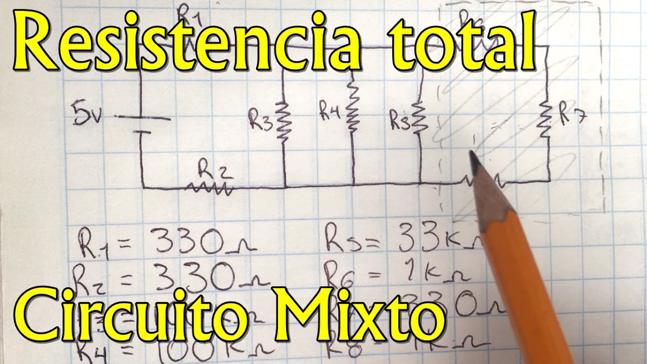 &iquest;Como calcular una resistencia total en un circuito mixto? - La Electronica