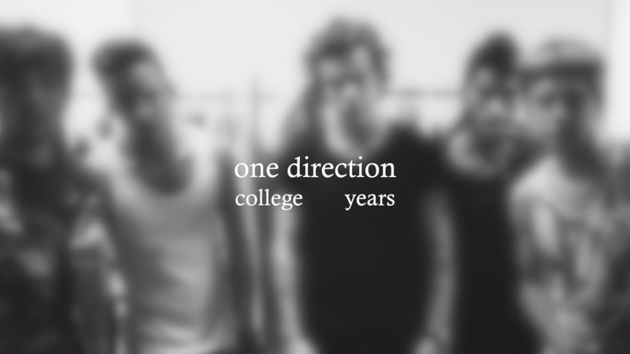 one direction ; college years