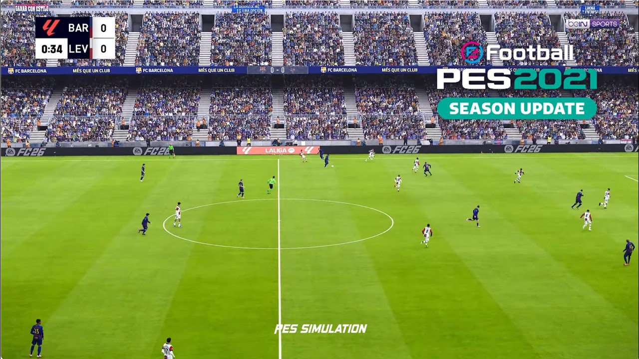 FC Barcelona v Levante | LALIGA EA Sports 2025/26 |  Video Simulation Gameplay